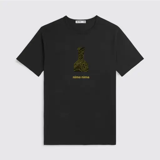 Image of Nima Nima Map Tshirt Black